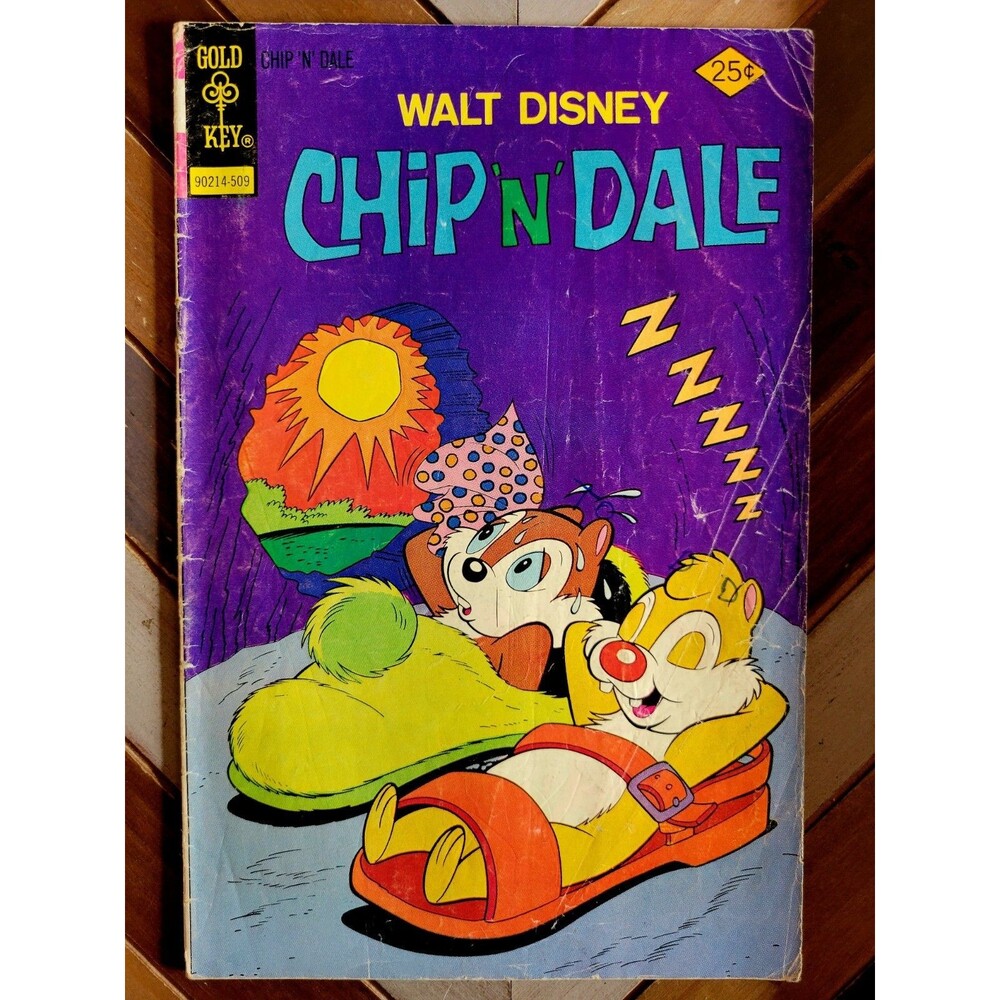 Walt Disney's Chip & Dale Comics #35 (Gold Key 1975) Brer Fox, Growly Bear VG